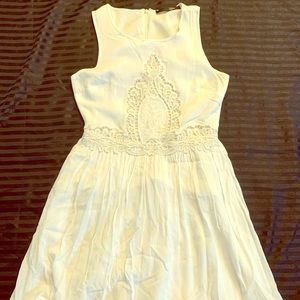 Light and breezy white summer dress